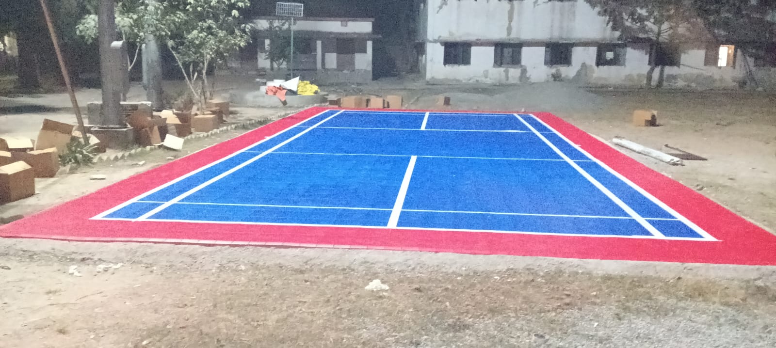 Court Construction Progress